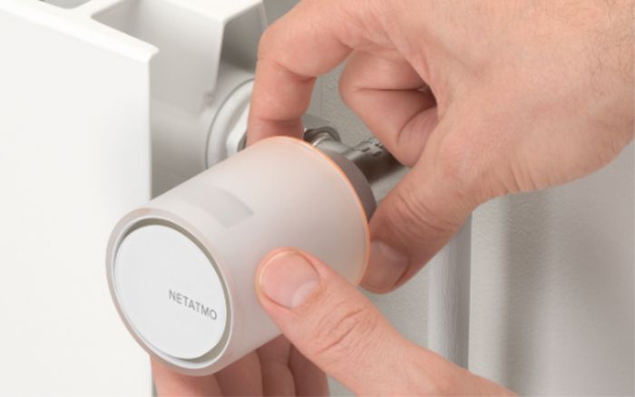 Codo con válvula termostática (para compatibilidad con válvula Netatmo) - Imagen 2