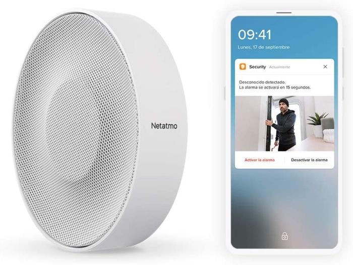 Netatmo Sirena Interior Inteligente