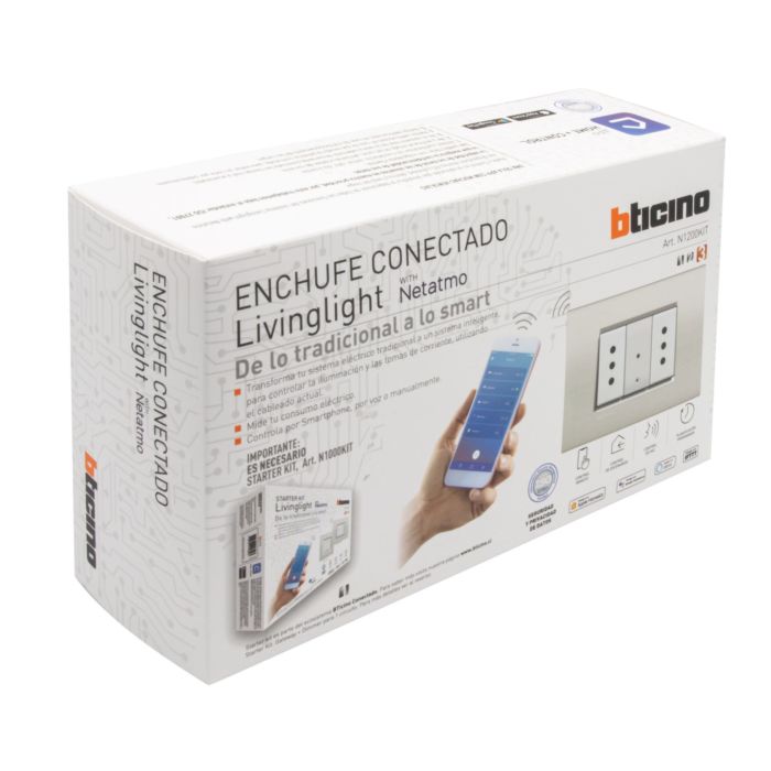 Kit de Inicio Livinglight con Netatmo - Complemento Enchufe Conectado